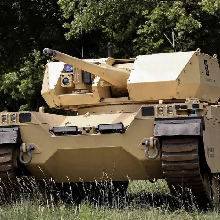 اروپایی‌ها تانک رباتیک هوشمند ساختند