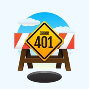 رفع خطای 401 در وردپرس